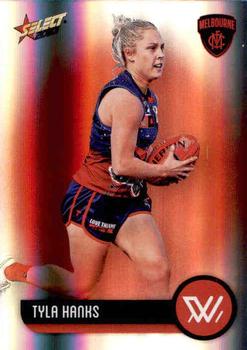 2023 Select AFL Footy Stars - Base Parallel - Colour Spots #212 Tyla Hanks Front
